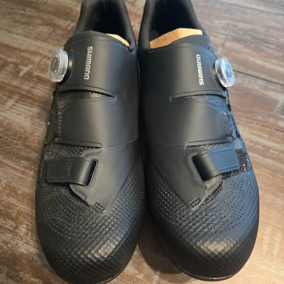 Mens Shimano Dynalast Cycling Road Shoe with Delta Cleats - Picture 2 of 6